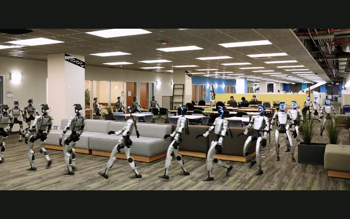 TANGO humanoid traversing a cluttered office